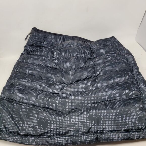 Heime-Made Minne Skirt Sport Reversible Gray Puffer Kilt Skiing Hiking XL NEW - Picture 2 of 12